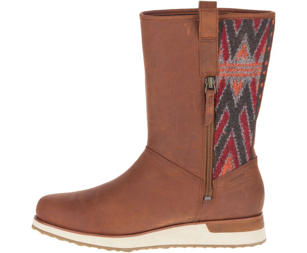 Merrell Støvler Dame - Roam Pull On Waterproof - Brune - BTA690732